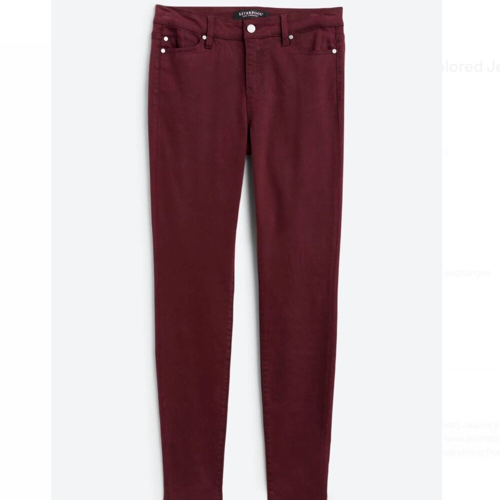 NEW w/TAGS - Liverpool Kaylee Skinny Colored Jean - GORGEOUS